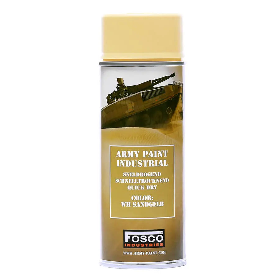 Fosco maling sand gul 400 ml spraydåse