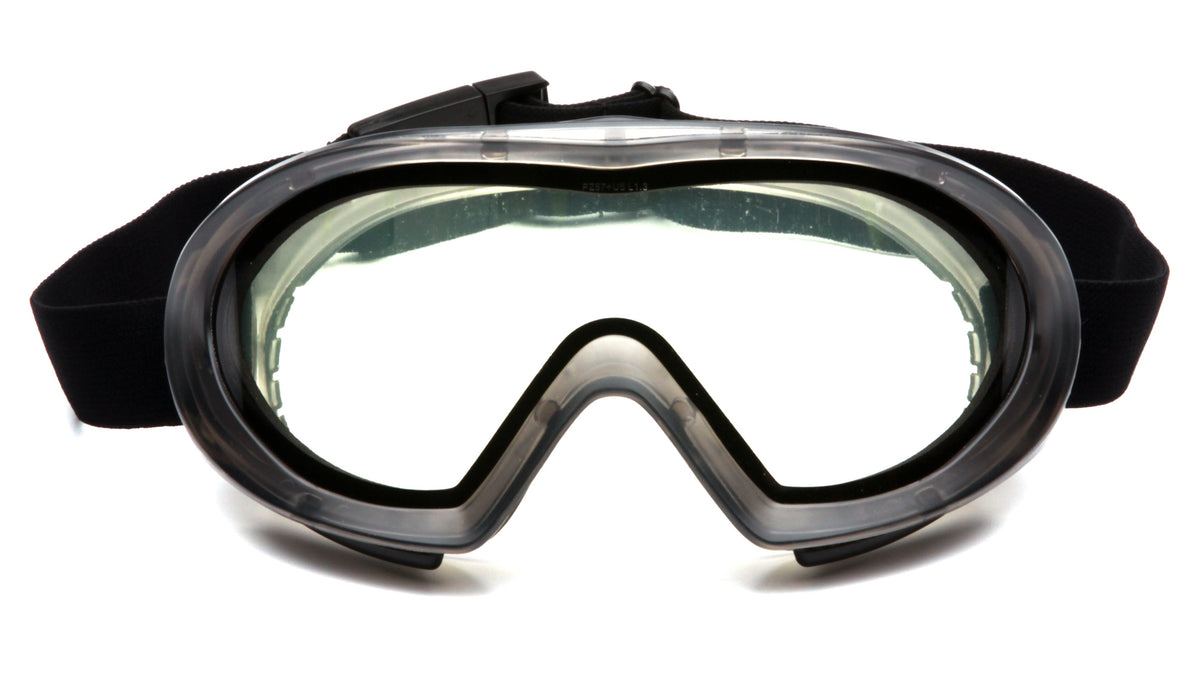 Pyramex Capstone Dual-Lens Goggles, Klar – billede 4