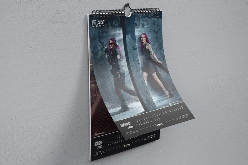 Gunfire Girls 2020 Kalender