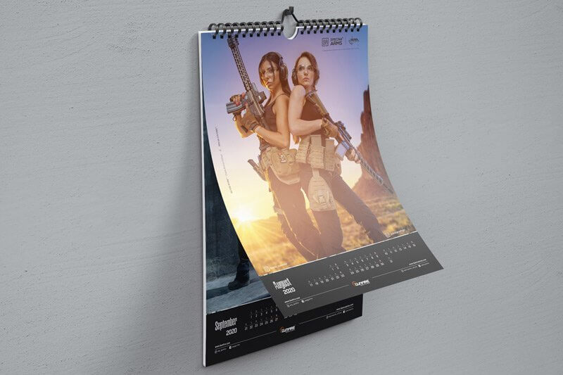 Gunfire Girls 2020 Kalender