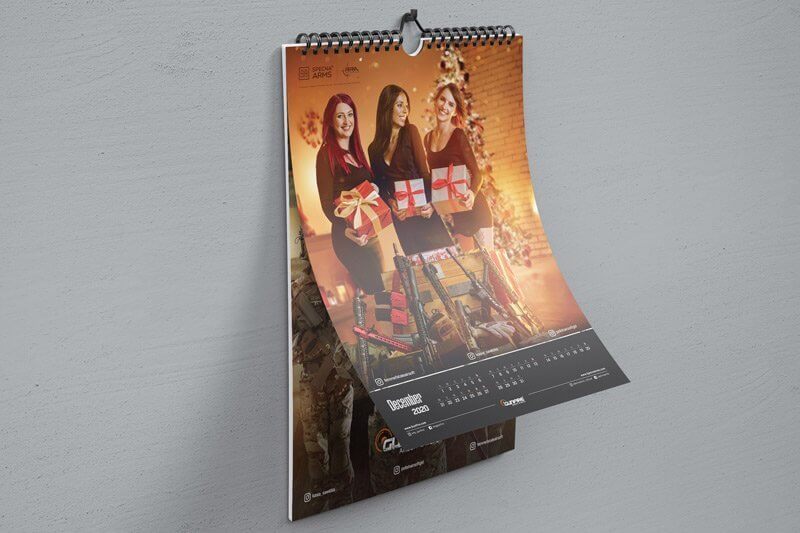 Gunfire Girls 2020 Kalender