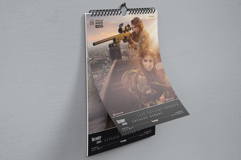 Gunfire Girls 2020 Kalender