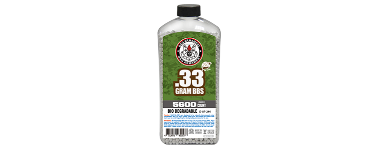 0,33g, Kugler BIO G&G, 5600 stk, Grå