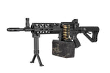 G&G CM16 LMG Stealth, Sort