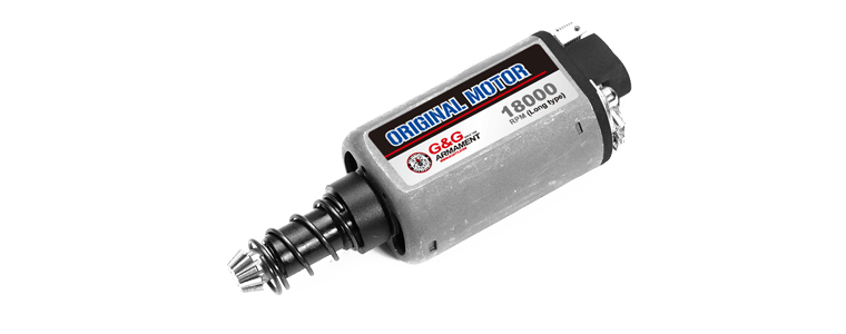 G&G 18K Motor, Lang Aksel