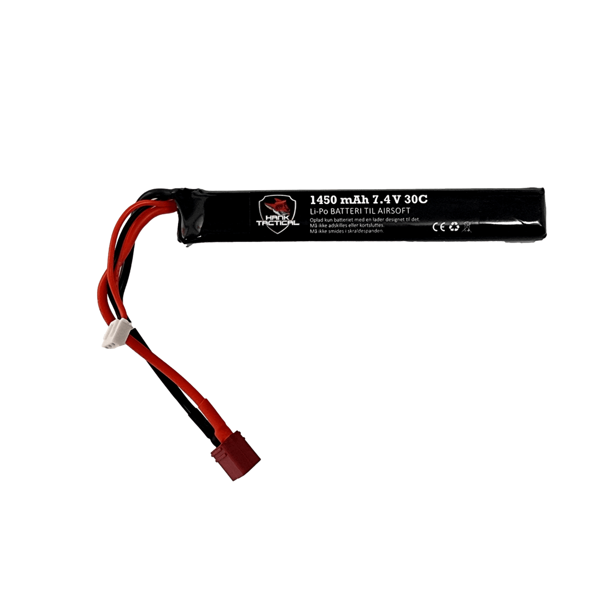 Hank Tactical, 7,4V LiPo, 1450 mAh, Stang, DEAN
