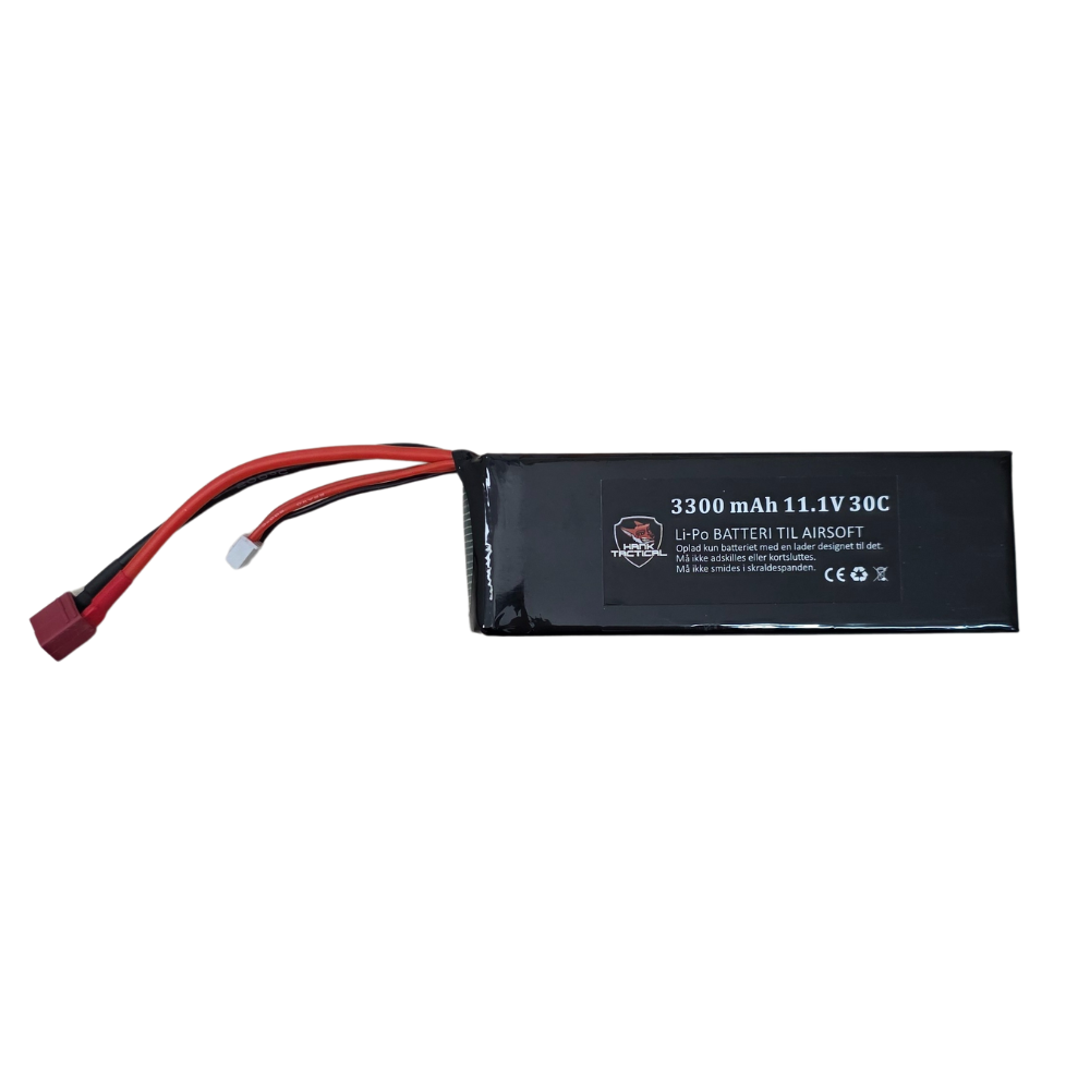 Hank Tactical, 11,1V LiPo, 3300 mAh, Dean