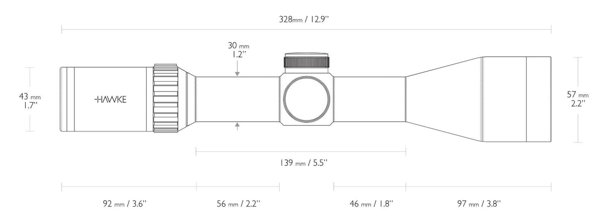 Hawke Vantage 30 WA IR 2,5-10X50