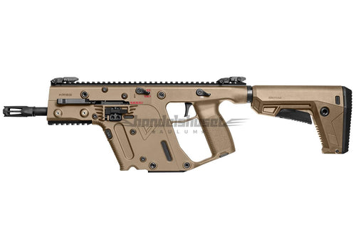 Krytac Kriss Vector G2 V2 Dark Earth farve airsoft SMG våben