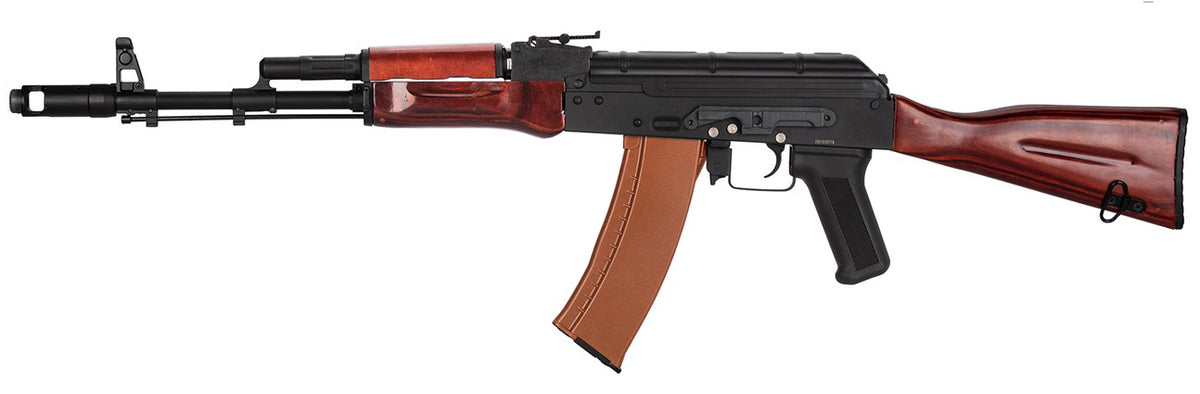 AK-74N Steel & Wood AEG airsoft gevær i stål med træskæfte