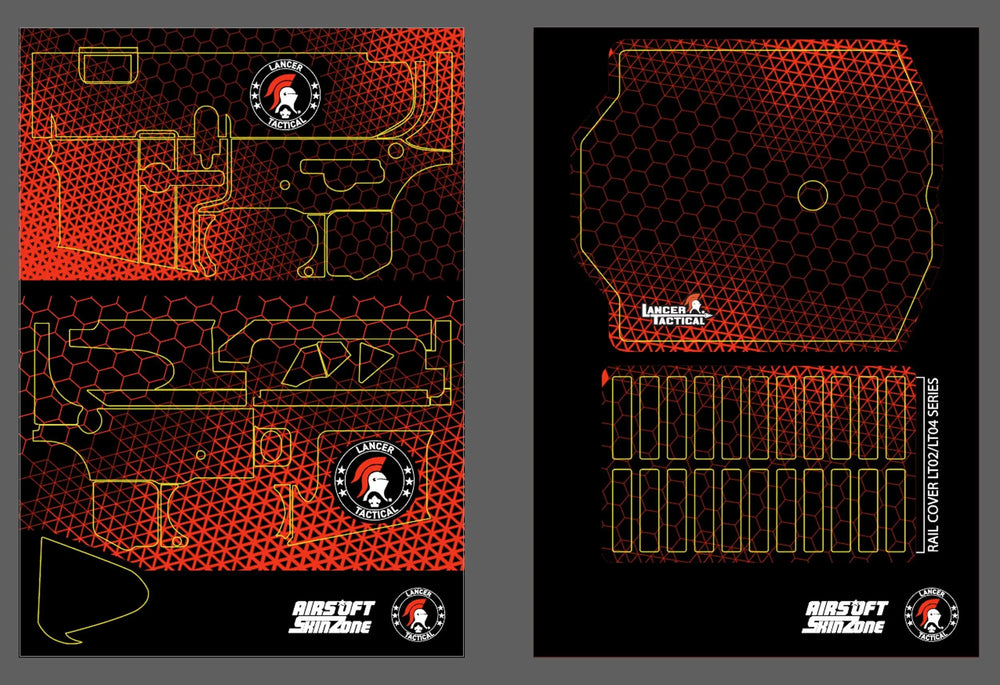 Lancer Tactical M4 Skin, Geometri Lancer Tactical