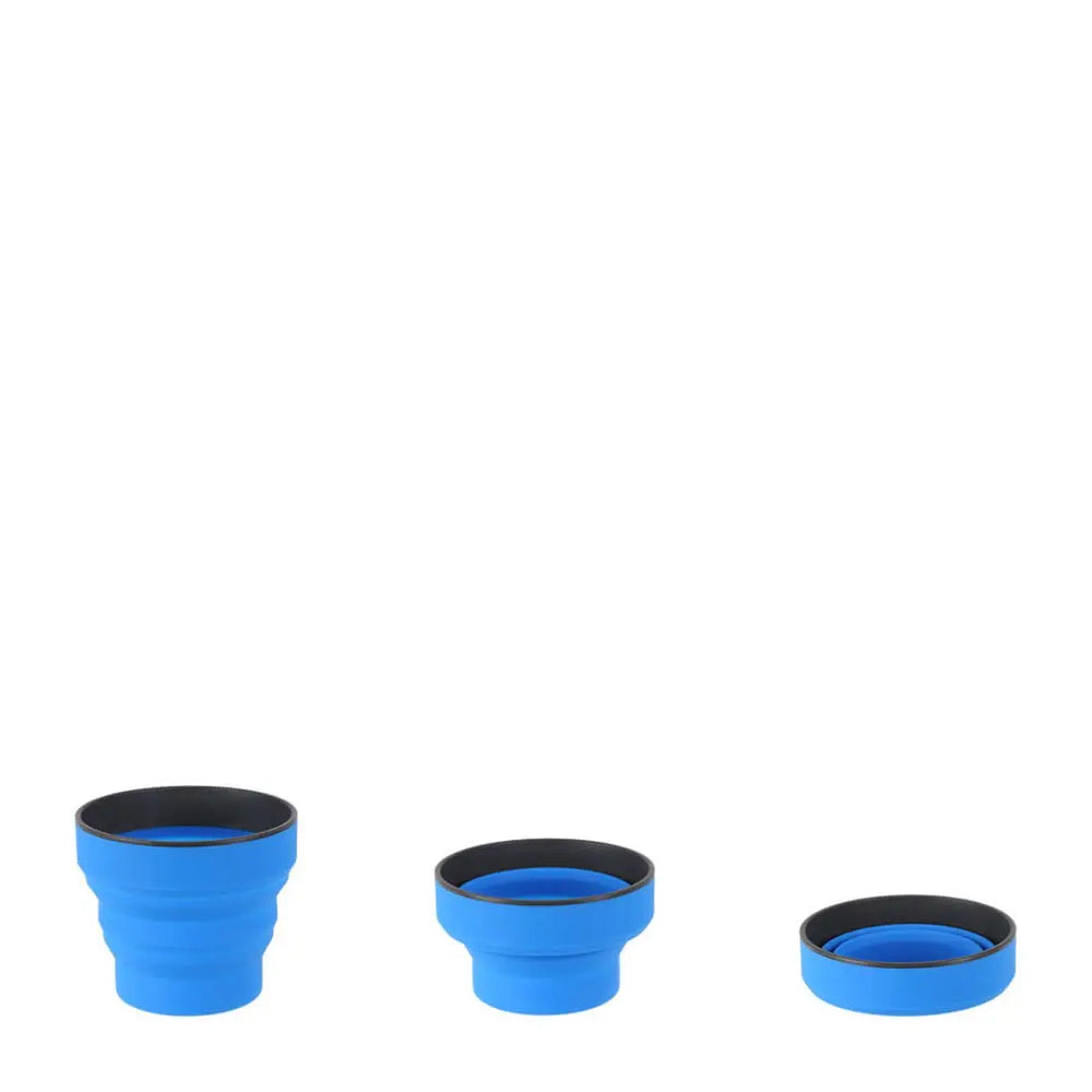 Lifeventure Ellipse Flexi Kop Teal i foldbar silikone