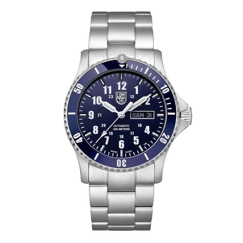 Luminox Sport Timer Automatic, Blå/Stål, 42 mm Luminox