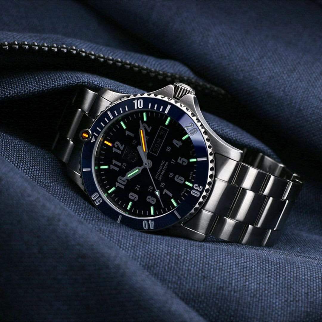 Luminox Sport Timer Automatic, Blå/Stål, 42 mm