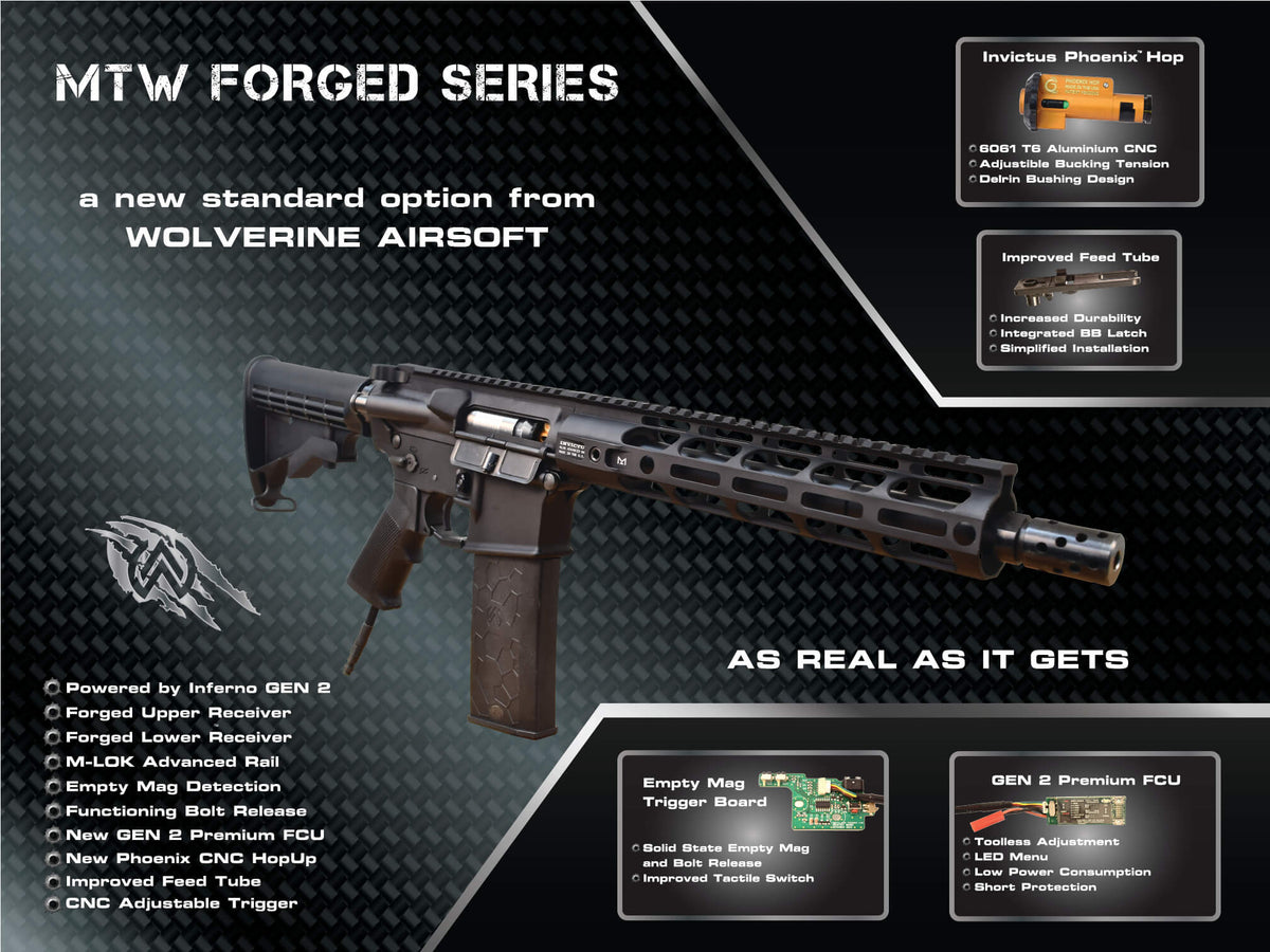 Wolverine MTW Forged Carbine, 14,5"