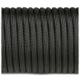 Paracord 550, Sort, 10 meter