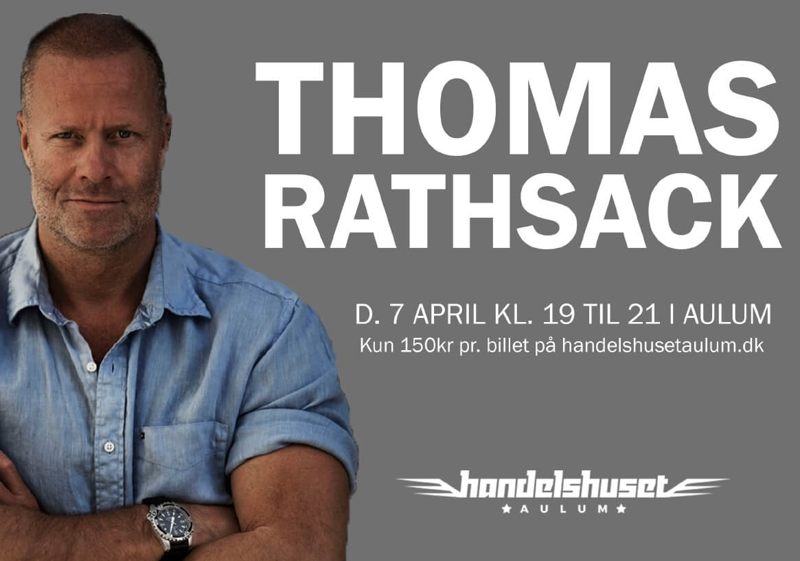 Foredrag med tidl jægersoldat Thomas Rathsack Fredag d. 7 April
