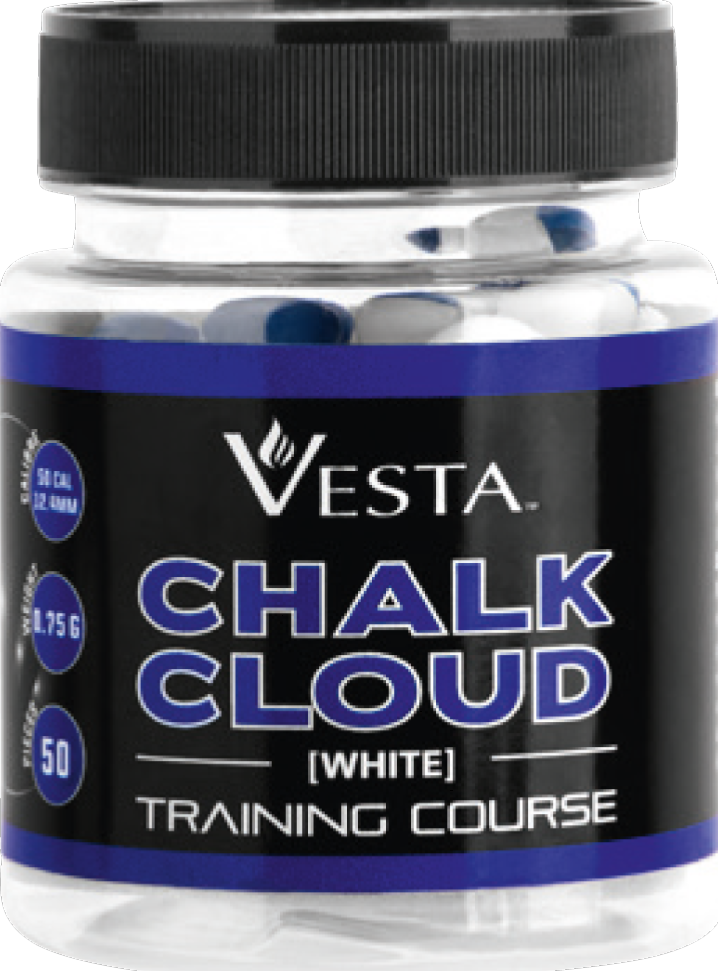 Vesta Chalk Cloud kugler, .50, 50 stk