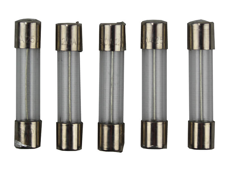 Sikring 20 Amp, 5 stk.