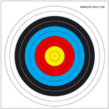 Skydeskive, 27x27 cm