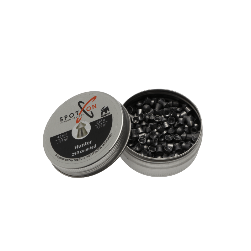 Spot On Hunter Hagl, 250 stk, 4,5 mm (.177)