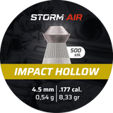 Storm Air Impact Hollow, 4,5 mm, 500 Stk