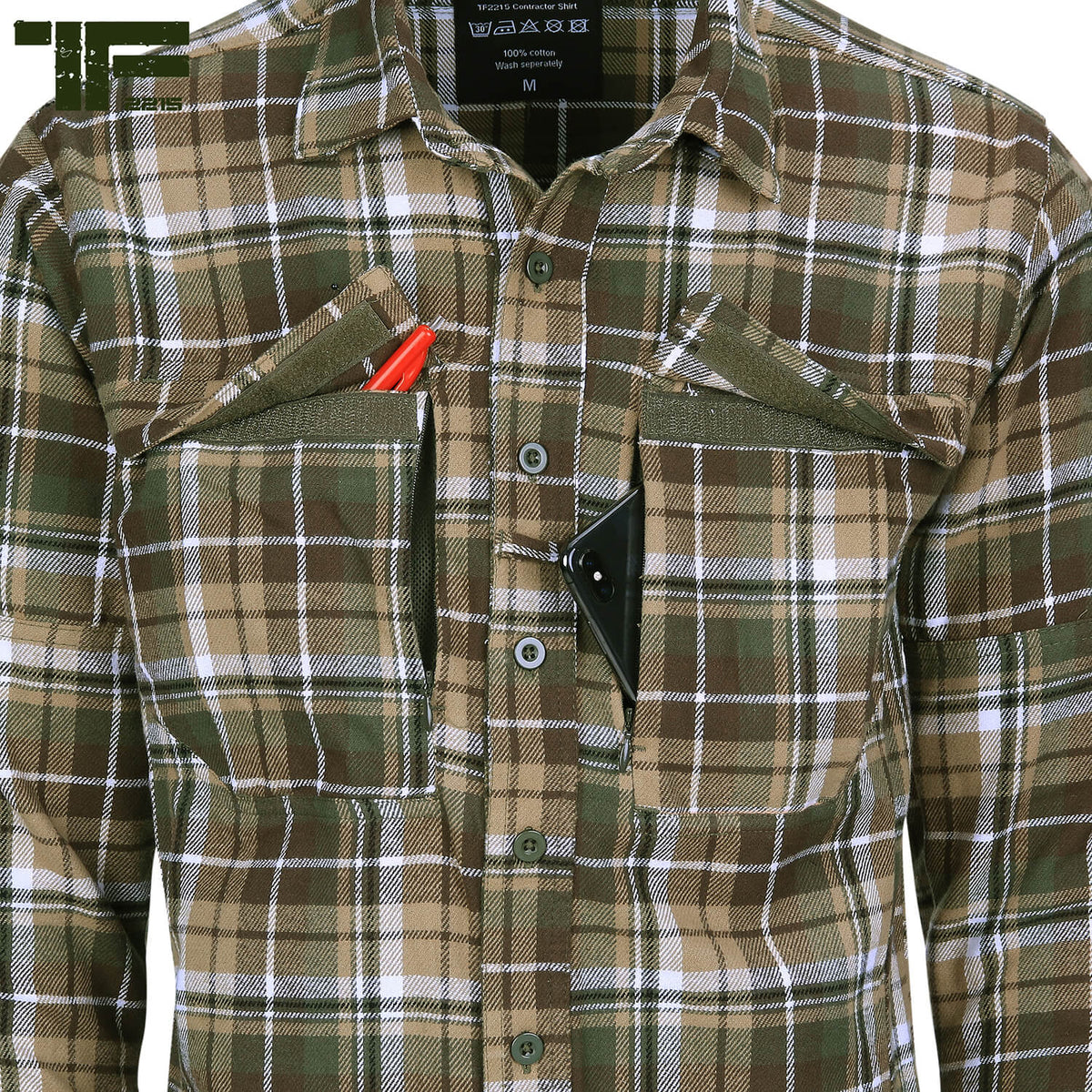 TF2215 Flannel Skjorte