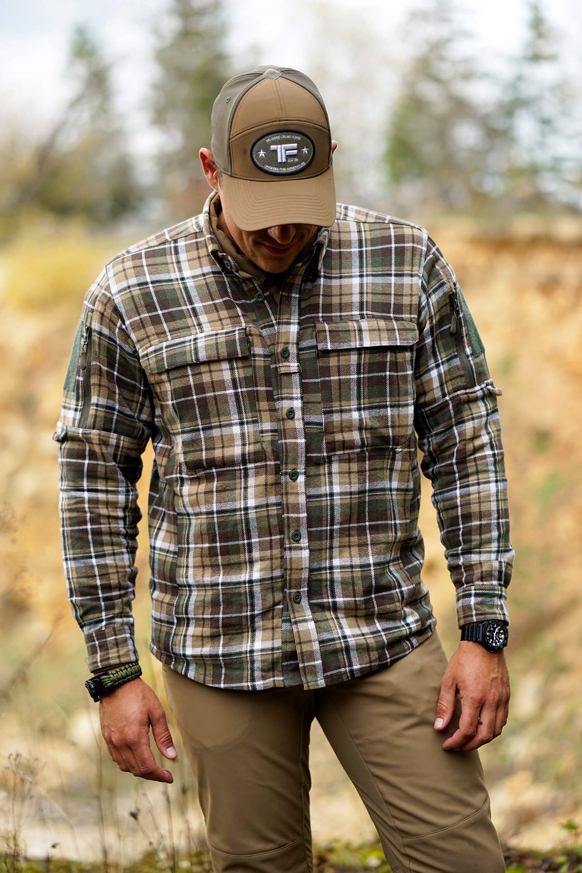 TF2215 Flannel Skjorte