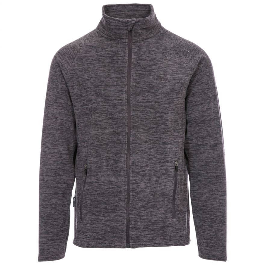Trespass Veryan Herre fleece, Dark Grey Marl