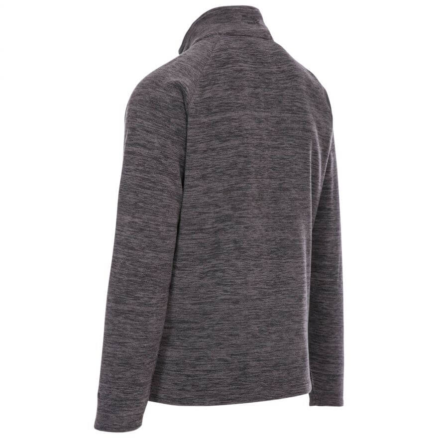 Trespass Veryan Herre fleece, Dark Grey Marl