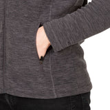 Trespass Veryan Herre fleece, Dark Grey Marl