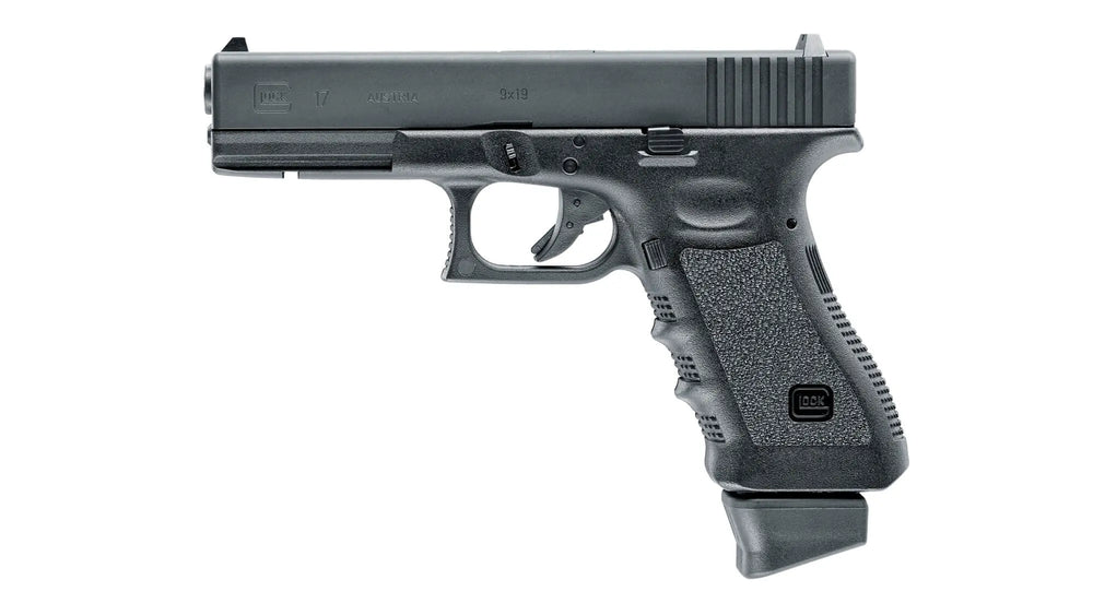 Umarex Glock 17 Deluxe Co2 softgun pistol i sort farve