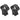 Montageringe 25,4 mm, Høj, 11 mm fod