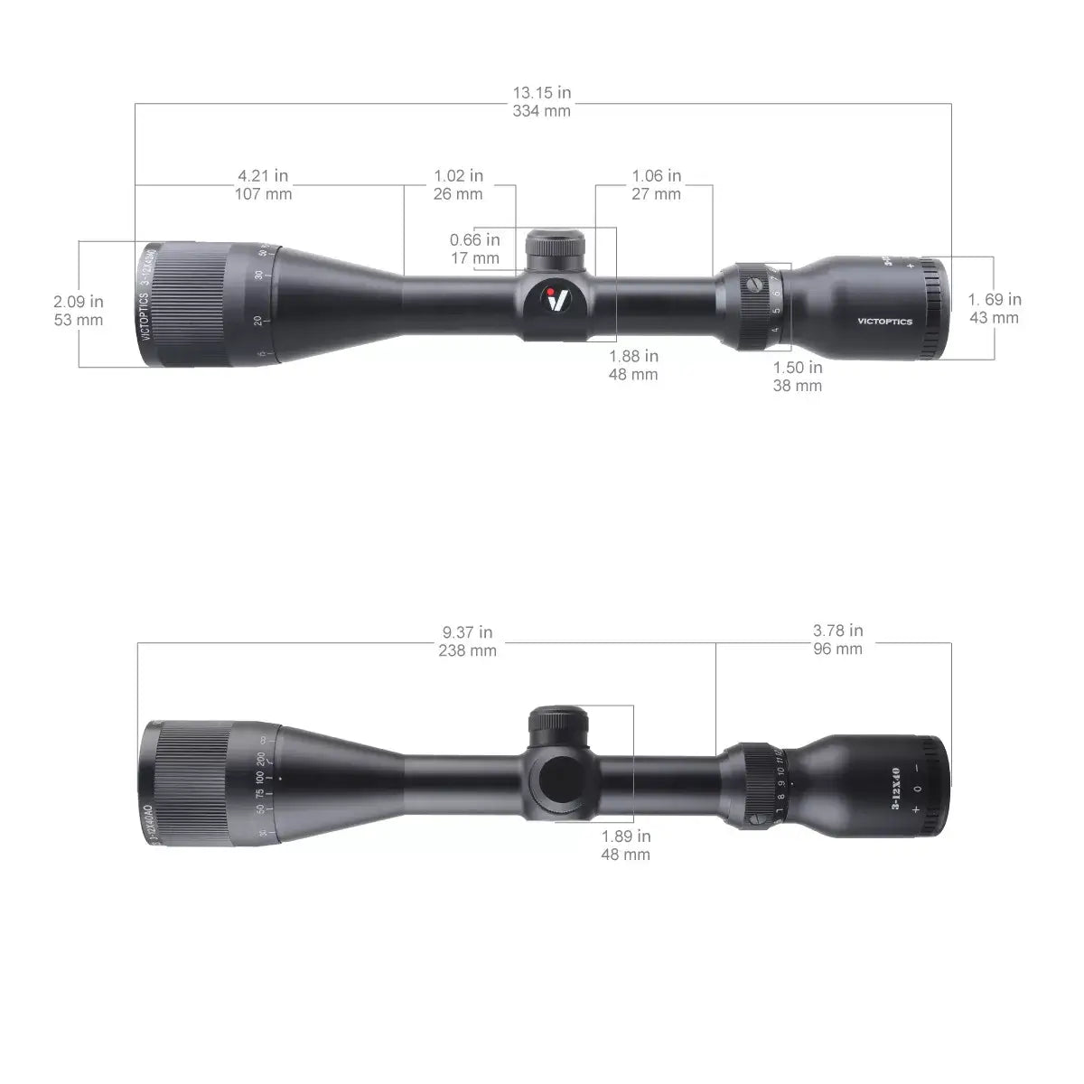Victoptics C4 1-10-40x50 Kikkert