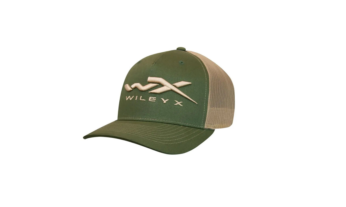 WileyX Snapback Kasket, Grøn/Tan