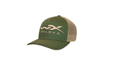 WileyX Snapback Kasket, Grøn/Tan
