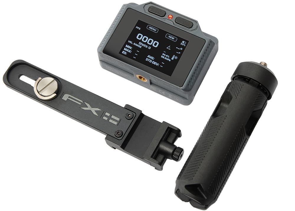 FX Pocket Chrono Pro Doppler-radarkronograf med 2 tommer display