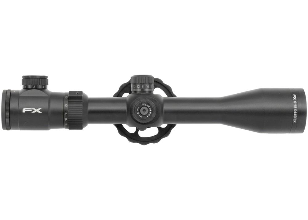 FX 6-18x44 SFIR kikkertsigte med 30 mm rør og sidehjul til parallakse