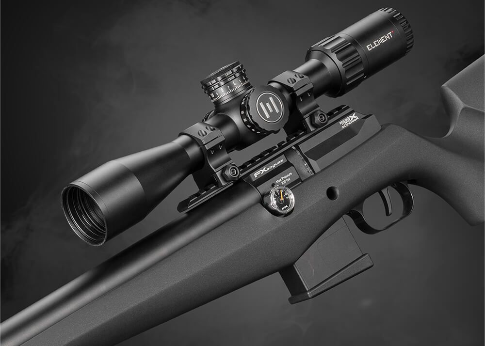 FX DRS MKII Classic Synthetic Standard PCP-luftgevær i 4,5 mm med 600 mm løb og syntetisk kolbe
