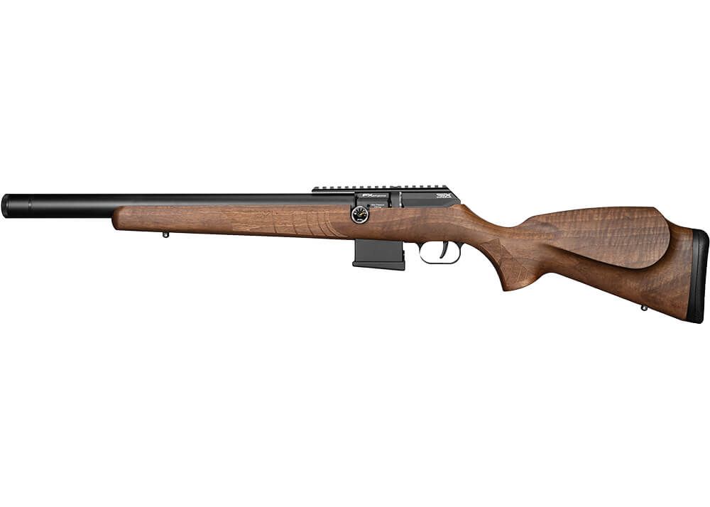 FX DRS MKII Classic Walnut Compact PCP-luftgevær i 4,5 mm med valnøddekolbe