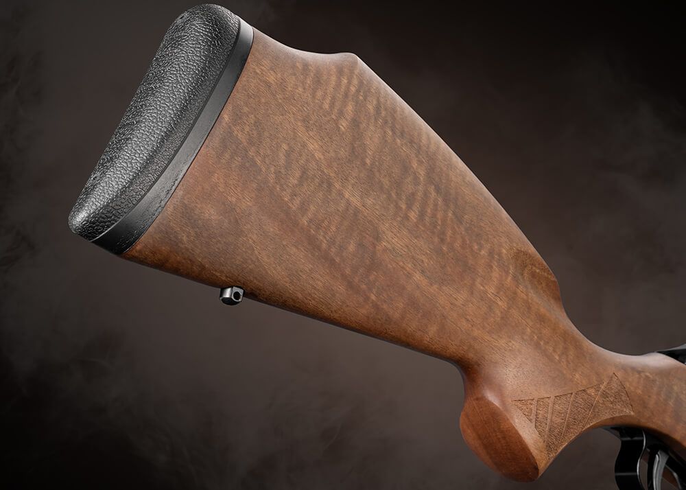 FX DRS MKII Classic Walnut Compact PCP-luftgevær i 4,5 mm med valnøddekolbe