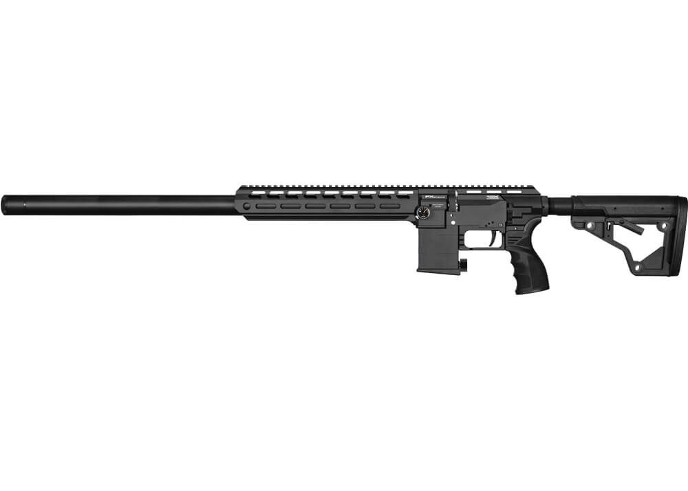 FX DRS MKII Tactical Sniper PCP-luftgevær i 4,5 mm med langt løb og AR15-kolbe