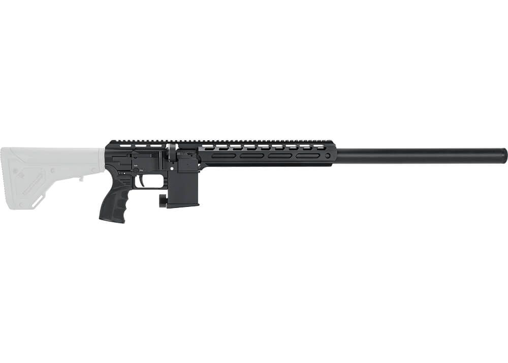 FX DRS Tactical 700 PCP-luftgevær i 4,5 mm med langt løb, UG-1 greb og Arca-Swiss-skinne