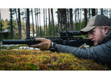 FX DRS Tactical 700 PCP-luftgevær i 4,5 mm med langt løb, UG-1 greb og Arca-Swiss-skinne