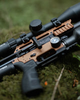 FX Impact M4 Compact Copper PCP-luftgevær i 4,5 mm, bullpup med kobberfarvede detaljer