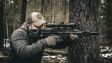 FX Leopard Standard Bottle PCP-luftgevær i 4,5 mm, bullpup med kulfiberflaske og 600 mm løb
